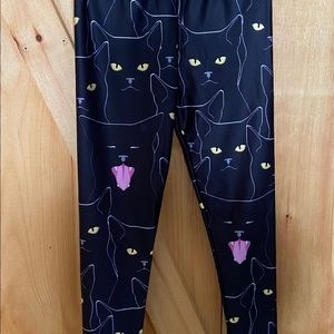 Lovelyerica Halloween Black Cat Active Legging